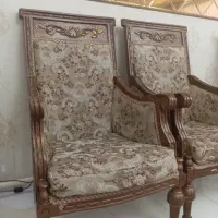 مبل سلطنتی ۹ نفره|مبلمان خانگی و میز عسلی|شوط, |دیوار