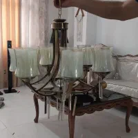 لوستر طرح برنز