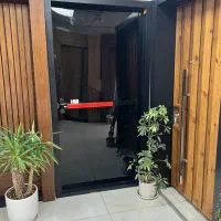 درب ضدحریق تاییدیه آتش‌نشانی رنگ کوره ای و پشم سنگ