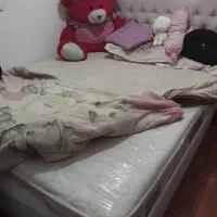 تخت خواب دونفره باتشکر درحد نو
