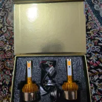 یک جفت هدلایت mzm رنگ آفتابی فابریکی