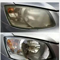 شفاف ونوسازی چراغ خودرو با ضمانت