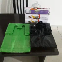 سفره یکبار مصرف نایلکس دسته دارلیوان کاغذ  با چک