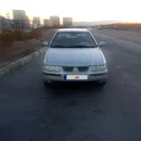 سمند نقره ای مدل 87 دوگانه کارخانه|خودرو سواری و وانت|تبریز, |دیوار