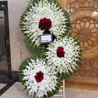 فروش و ارسال تاج دسته گل گلسرای دلارز بازار اصلی|گل و گیاه طبیعی|ری, بازار گل خاوران|دیوار