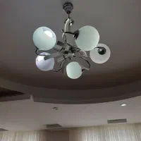 لوستر ۵ شاخه با دیوار کوب