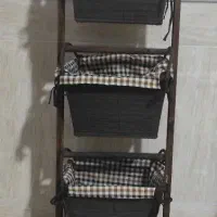 سبد سه طبقه کاملا تمیز ومرتب مطابق نو