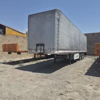 کانتینر ترانزیت چادری سه محور