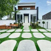 دوبلکس-حیاط-محوطه-سازی-شهرکی-ولنشین