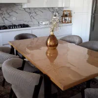 میز ناهار خوری ۶ نفره چوب