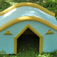 کلبه لونه سگ پاپی پت شاپ لانه جای خواب باکس