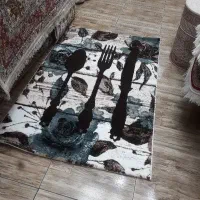 فرش آشپزخانه مارک مدرن طرح قاشق۱×۱/۵ متر سایز