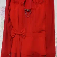 شومیز مجلسی و ست کراپ و شلوار