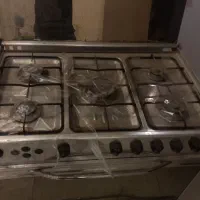 فروش گاز ۵ شعله تمام استیل فردار سالم