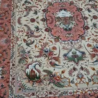 فرش دستبافت ۳ متری تبریز رجشمار ۵۰ چله ابریشم