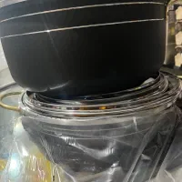 سرویس هفت پارچه دیگ و ماهیتابه|ظروف پخت‌وپز|گرگان, |دیوار