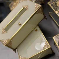 جا دستمالی. سطل زباله. تیبگ.|صنایع دستی و سایر لوازم تزئینی|کوهدشت, |دیوار