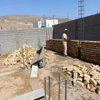 اجرای کارهای بنایی اسکلت|خدمات پیشه و مهارت|صدرا-فارس, فاز ۲|دیوار