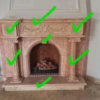 سنگ شومینه|مصالح و تجهیزات ساختمان|تهران, هروی|دیوار