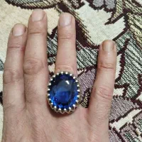 انگشتر توپاز درشت