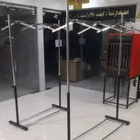 رگال تمام استیل قابل تنظیم و دیواری برای لباس|فروشگاه و مغازه|قدس, شهرک فرزان|دیوار