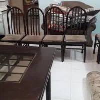 مبل شش نفره و میز و صندلی|مبلمان خانگی و میز عسلی|قم, زنبیل آباد|دیوار