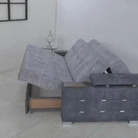 مبل تختخوابشو تخت خواب شو اورنگ اکسان دسته دوبل|مبلمان خانگی و میز عسلی|مشهد, بهمن|دیوار