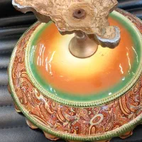 پنجره چوبی و زیرسیگاری و قلیان ۷۰ ساله|کلکسیون اشیاء عتیقه|تهران, سنائی|دیوار