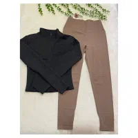 سویشرت اسلیم ورزشی و لگ