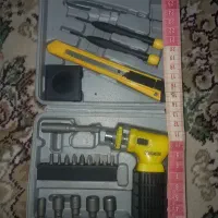 مجموعه آچاربکس ،پیچ گوشتی،کاتر،متر،پنس