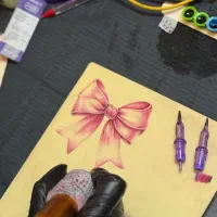 آموزش تتو و خدمات حرفه ای صفر تا ۱۰۰ تتوبدن وصورت|خدمات زیبایی و سلامت|تهران, امام زاده حسن|دیوار