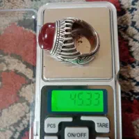 انگشتر عقیق یمنی چمبر استاد آزاده کلکسیونی