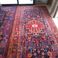 انواع قالیچه های نهاوند و قشقایی قدیمی|فرش|قم, باغ کرباسی|دیوار