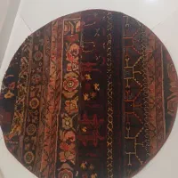 فرش دستباف کلاژ دایره