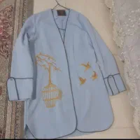 مانتوکتی پالتوچرم کت دامن سنگدوزی شده پیراهن مجلسی|لباس|پاکدشت, خاتون آباد|دیوار