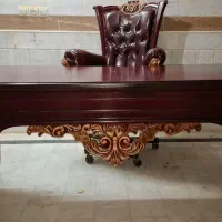 ست میز و صندلی مدیریتی|مبلمان اداری|کاشان, باهنر|دیوار