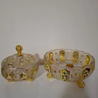 کریستال طلاکوب چین|ظروف سرو و پذیرایی|تهران, شادمان|دیوار