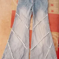 شلوار شافل جین. نو