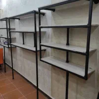 تخته و قفسه آماده|کتابخانه، شلف، قفسه‌های دیواری|بهبهان, |دیوار