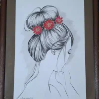 طراحی‌(چهره‌نیم‌رخ)