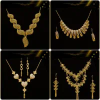 گردنبند و سرویس طلا اقتصادی٪پایین