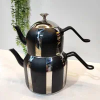 کتری قوری سه لیتری کف چدنی ورقه ضخیم با ضمانت
