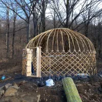 دو عدد آلاچیق ترکمنی|گلیم، جاجیم، گبه|گنبد کاووس, |دیوار