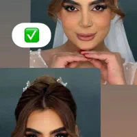 میکاپ و شینیون و کوتاهی رایگان|خدمات آرایشگری و زیبایی|کرج, حصارک پایین|دیوار