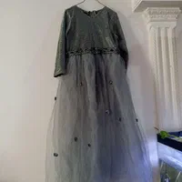 لباس مجلسی سنگ دوزی شده بسیار شیک|لباس|کازرون, |دیوار