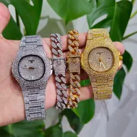 ساعت فول نگین