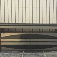 میز تلوزیون طوسی در حد نو