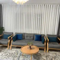 شال طوسی رنگ|پرده، رانر، رومیزی|ری, علایین|دیوار