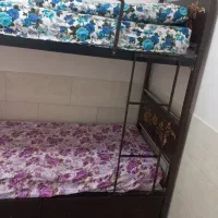 تخت دو طبقه فلزی
