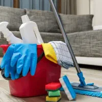 نظافت منزل و راه پله